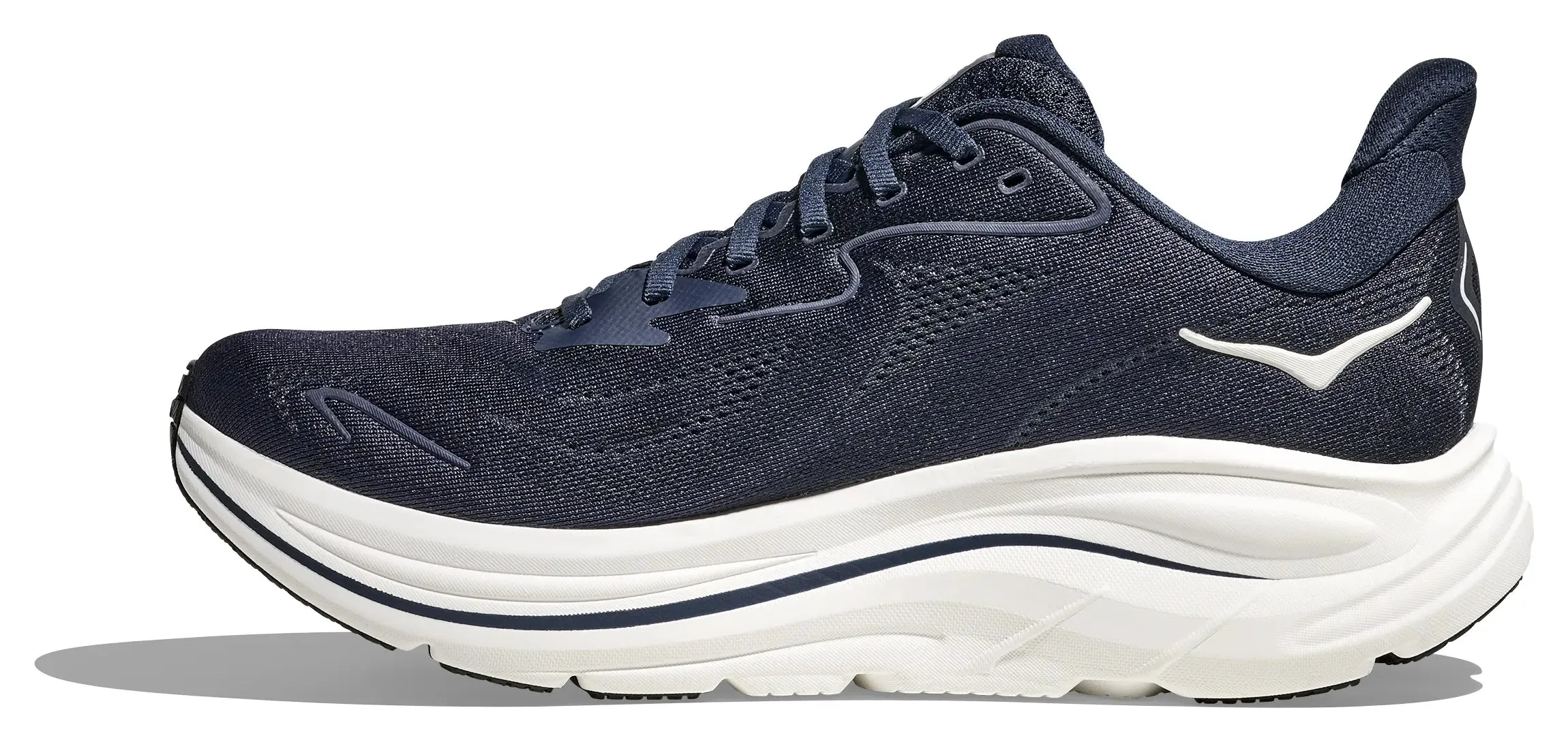 Mens Hoka Clifton 10  Soft Ride, Sleek Fit