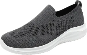 Mens Minimalist Shoes Breathable Mesh Loafers Comfortable Flat Bottomed Minimalist Shoes Mens Sneaker Slippers Size 12