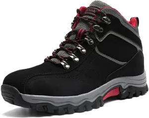 Men's Waterproof Hiking Boots High Top Trekking Hiking Shoes Outdoor Non-Slip Work Boots