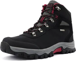 Men's Waterproof Hiking Boots Outdoor Non-Slip Work Boots High Top Trekking Hiking Shoes