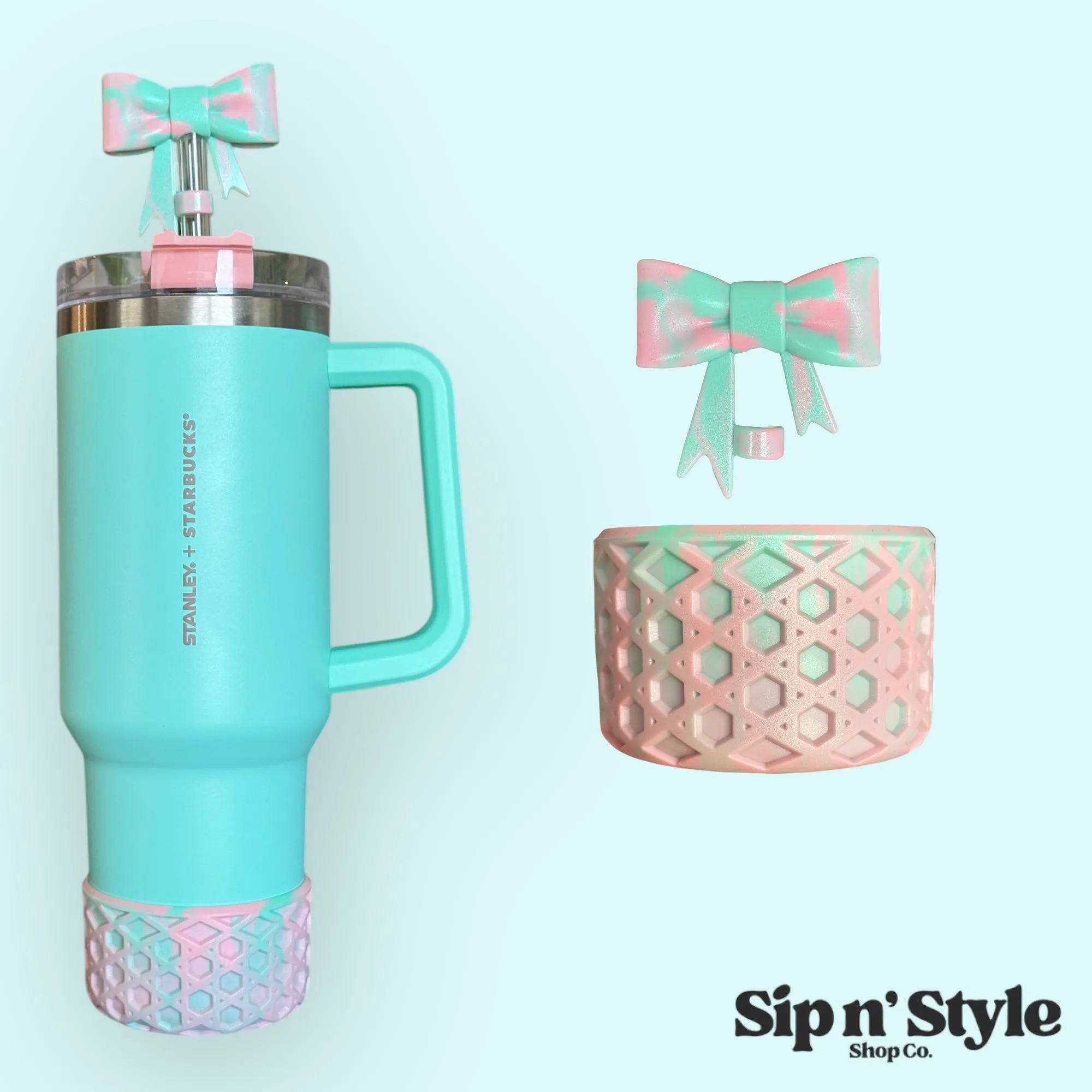 Nikki's Two Tone Shimmer | Waffle | Silicone Boot