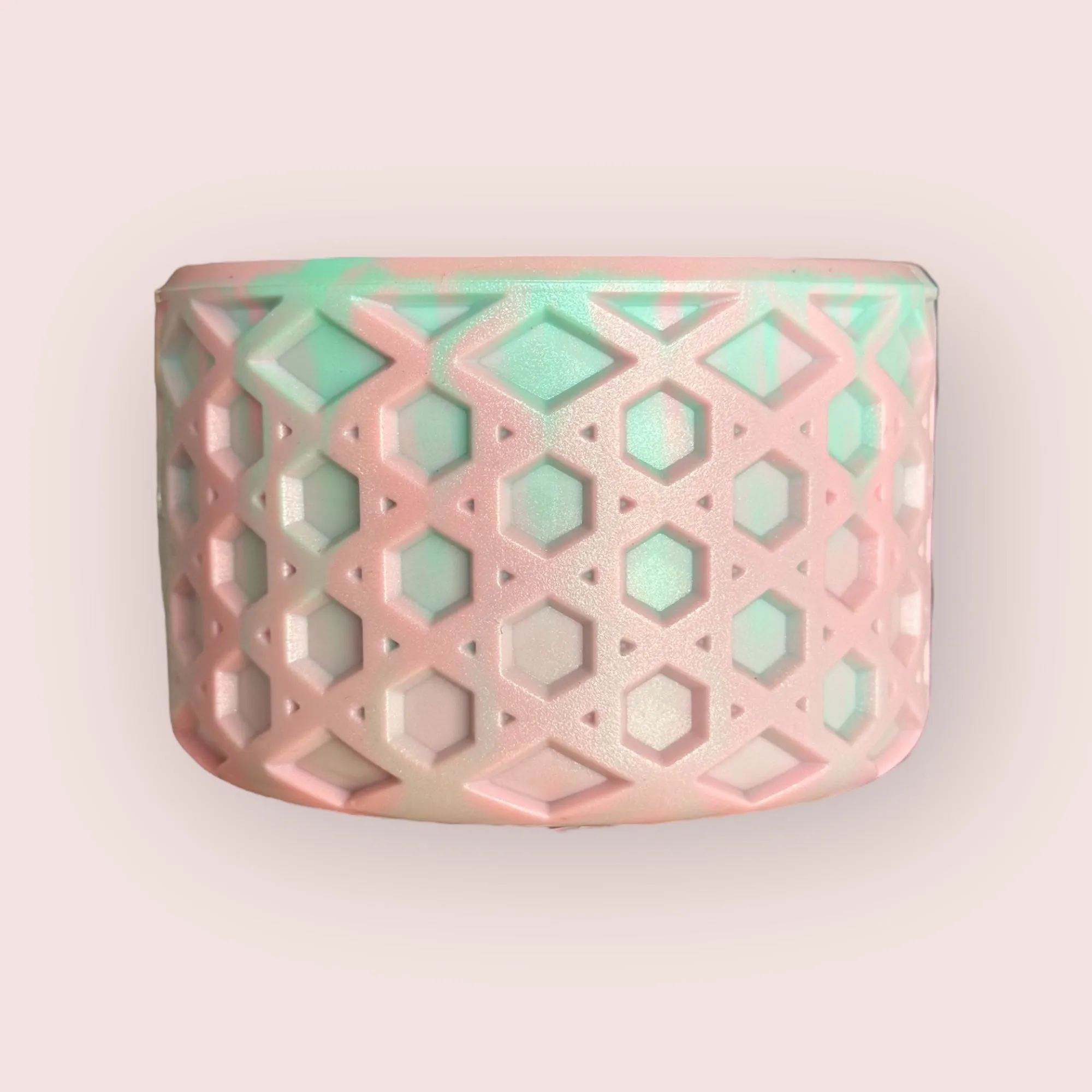 Nikki's Two Tone Shimmer | Waffle | Silicone Boot