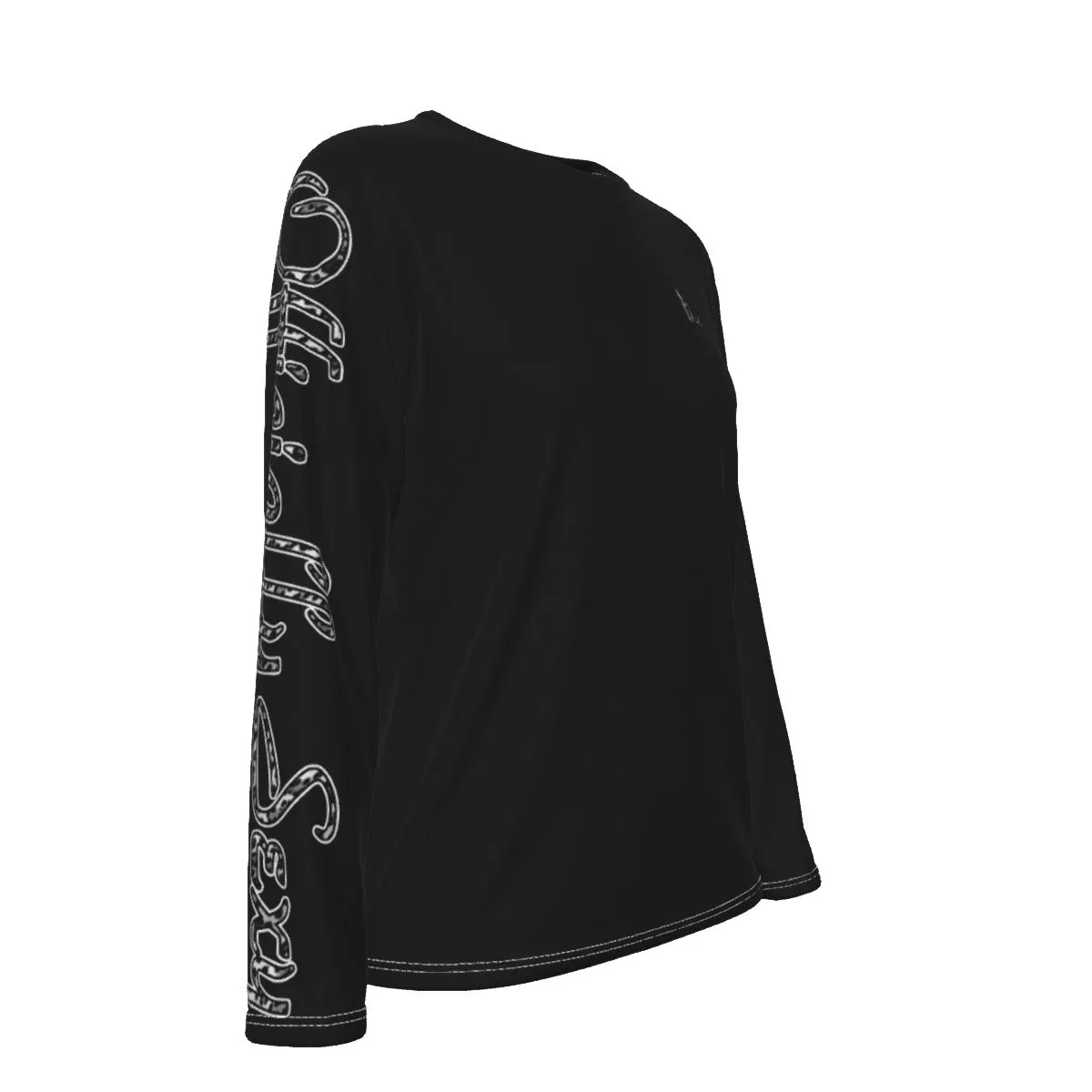 Officially Sexy Snow Leopard Print Collection Women's Oversized 190GSM Cotton T-shirts (English)