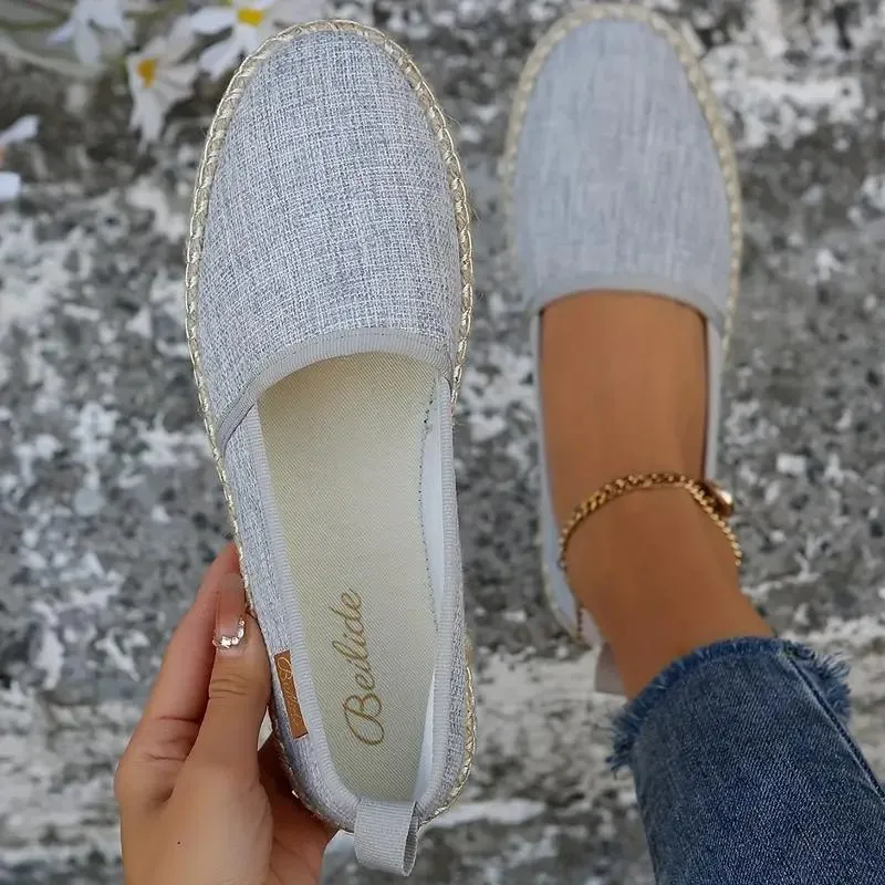 Rigmor | Summery Espadrilles Made of Lightweight Canvas
