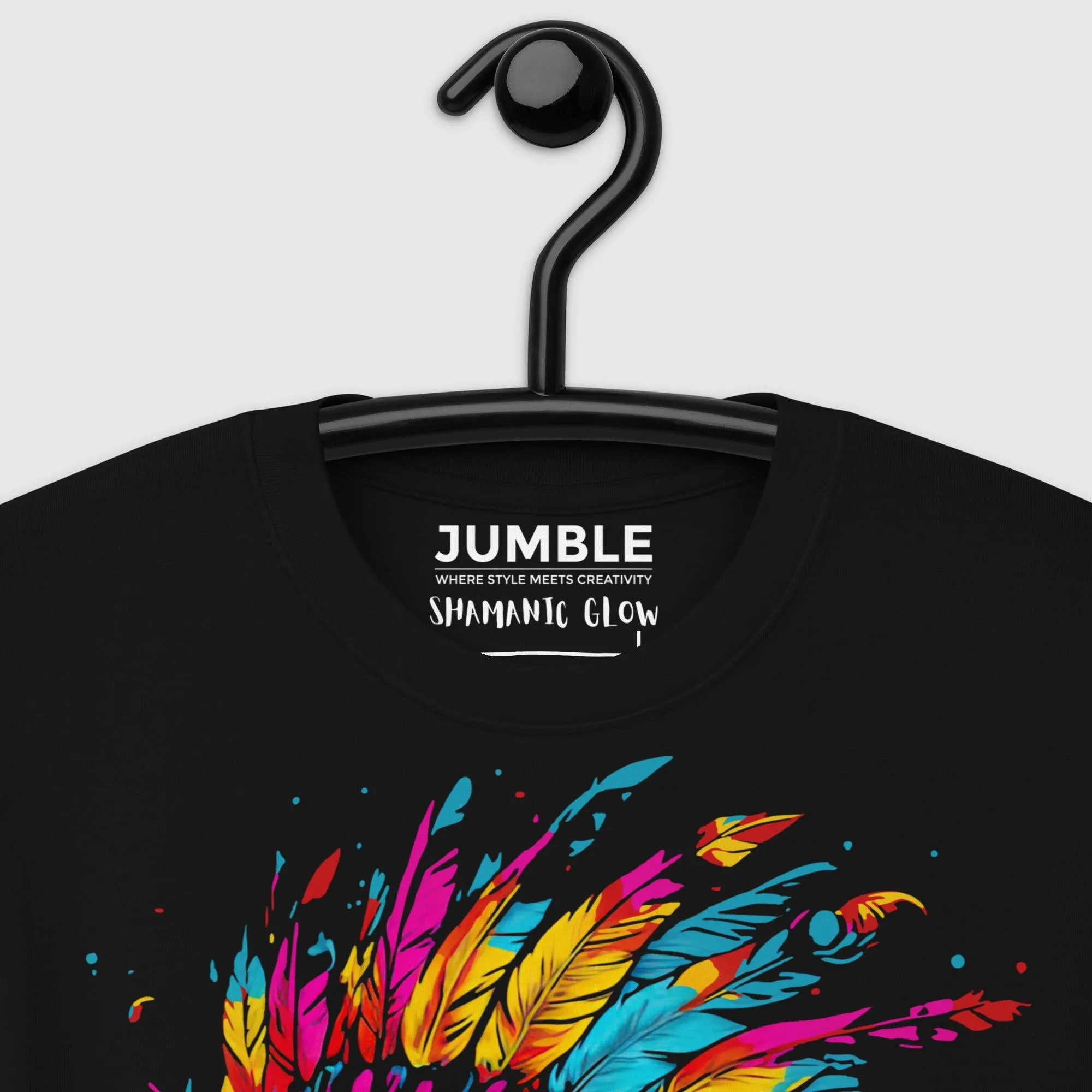 Shamanic Glow Men’s premium heavyweight tee