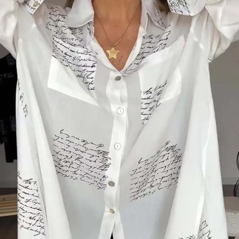 Sina™ - Elegant and versatile printed shirt
