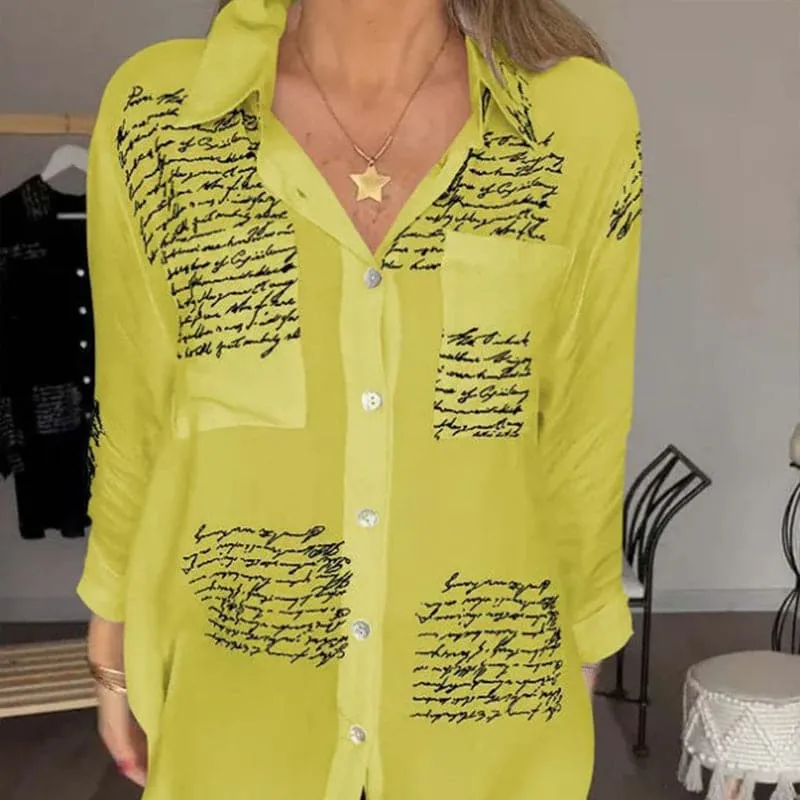 Sina™ - Elegant and versatile printed shirt