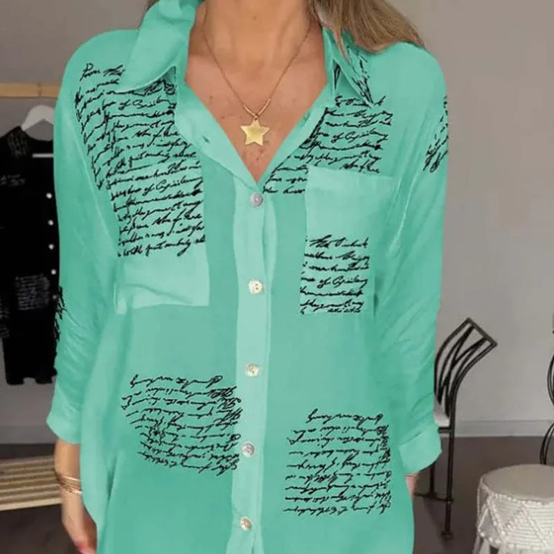 Sina™ - Elegant and versatile printed shirt
