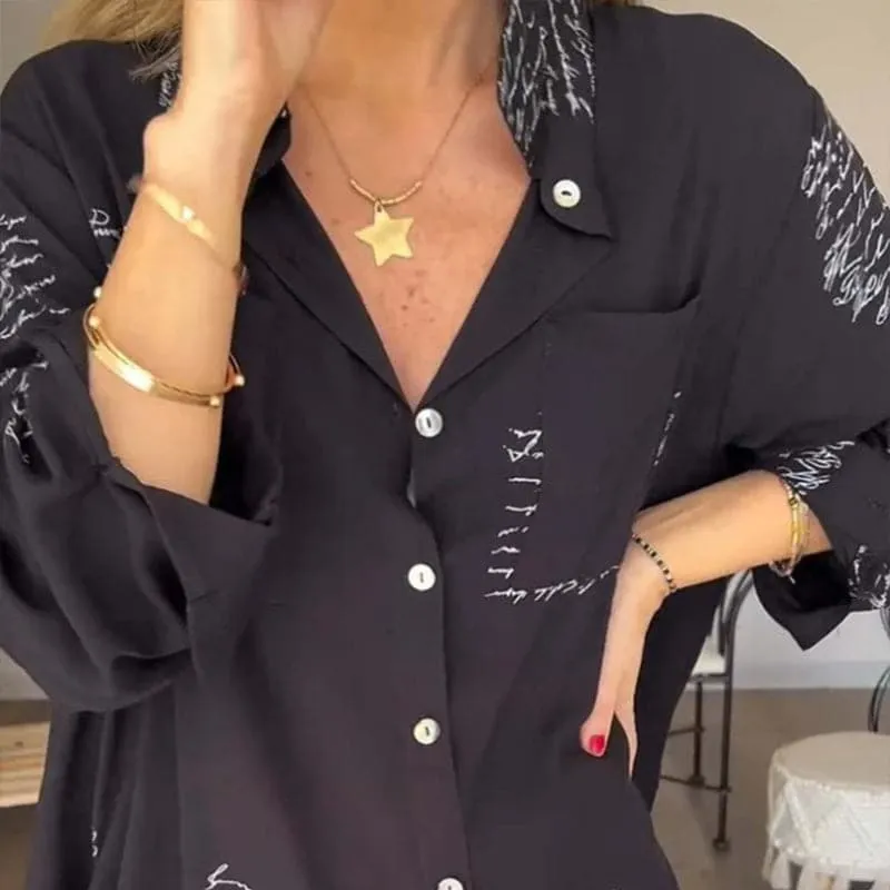 Sina™ - Elegant and versatile printed shirt