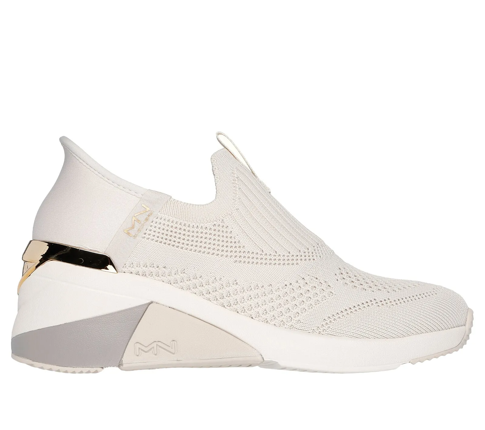 Skechers: A-Wedge-Crescent in Taupe