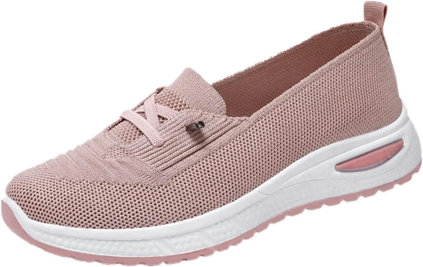 Sneakers for Women Slip On Tennis Running Shoes Non Slip Walking Shoes Gym Workout Breathable Fashion Sneakers