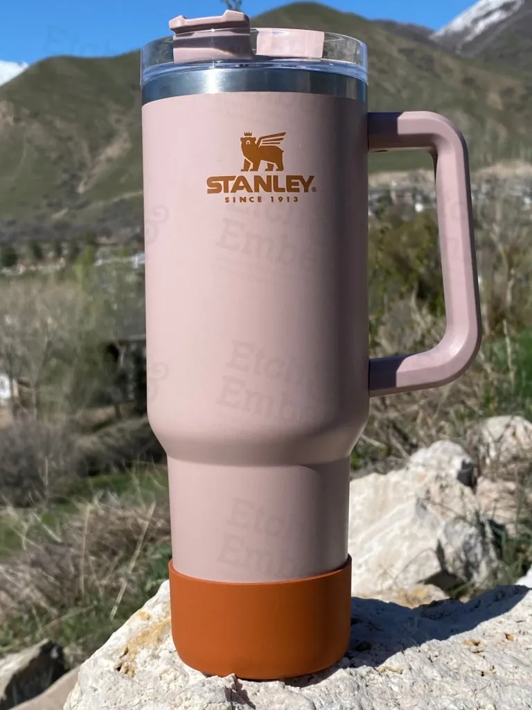 STRAWFLOWER LOGO Stanley Tumbler Boot -fits 20-40oz