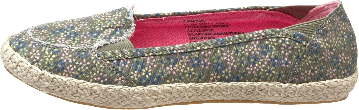 Sugar L'Coconut Canvas Slip-On (Little Kid/Big Kid)