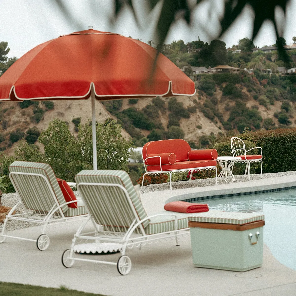 The Hemingway Cooler - Elsa Stripe - 55 Quarts