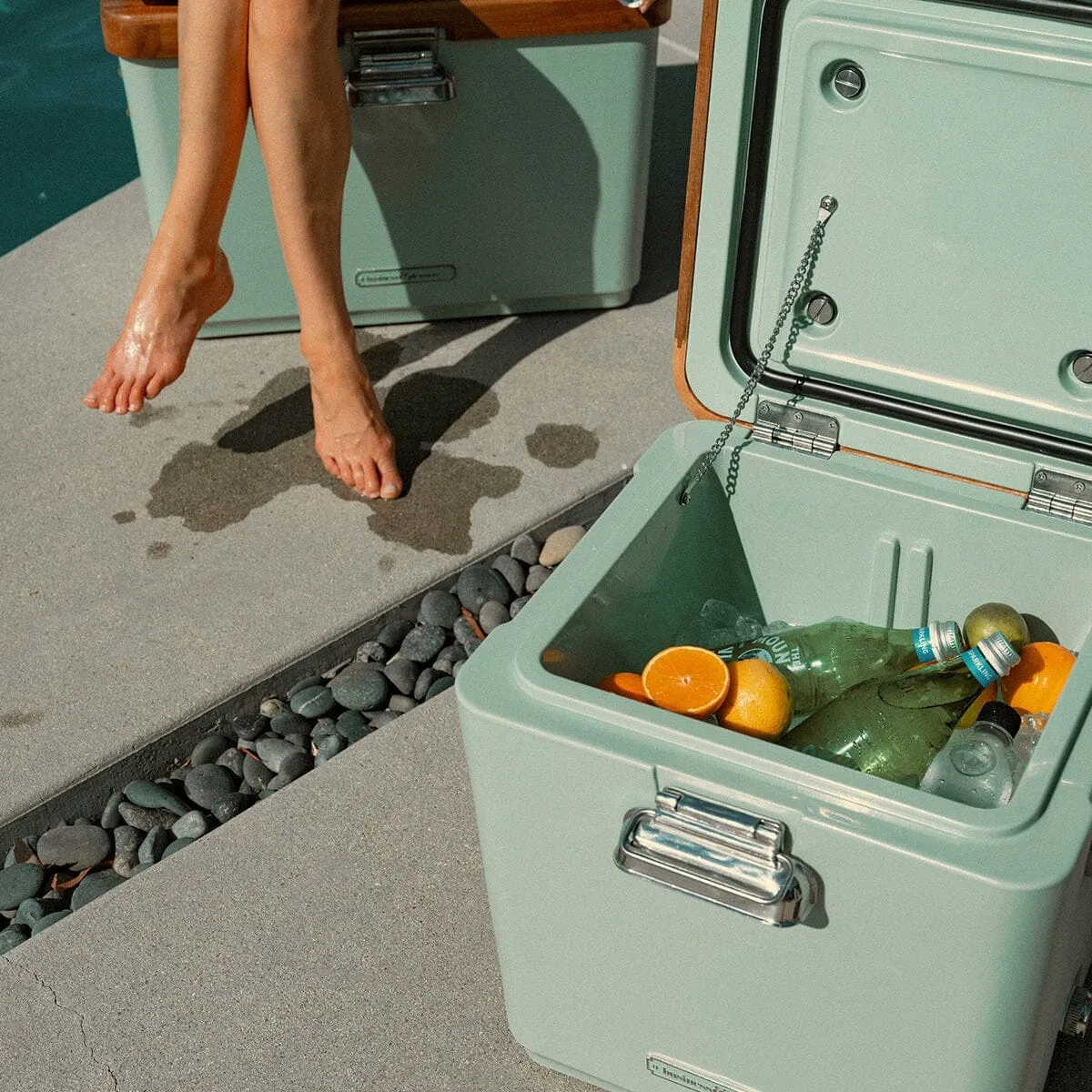 The Hemingway Cooler - Elsa Stripe - 55 Quarts