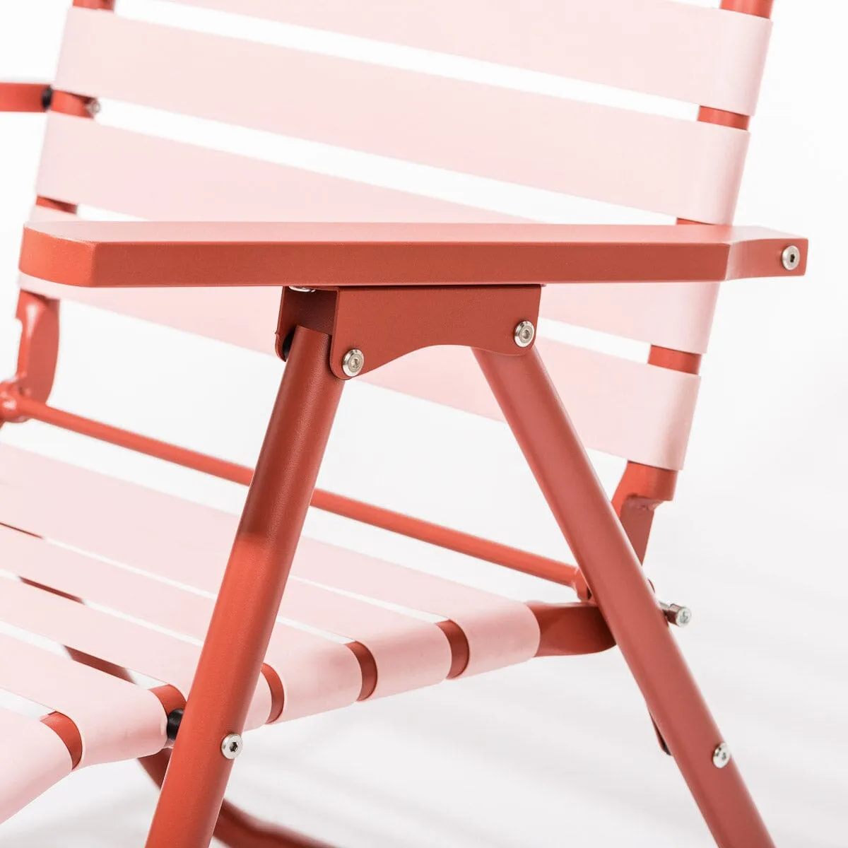 The Sunliner Camp Chair - Terracotta Red