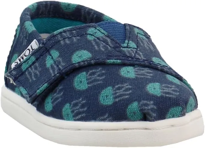 TOMS Toddler Boys Alpargata Slip On Sneakers Shoes Casual - Blue