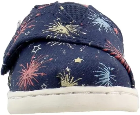 TOMS Toddler Boys Alpargata Slip On Sneakers Shoes Casual - Blue