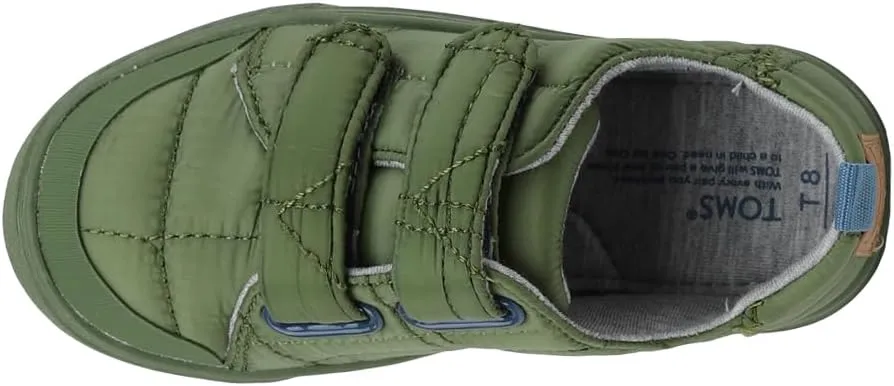 TOMS Toddler Boys Lenny Slip On Sneakers Shoes Casual - Green