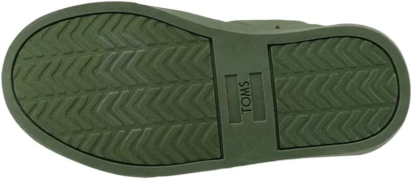 TOMS Toddler Boys Lenny Slip On Sneakers Shoes Casual - Green