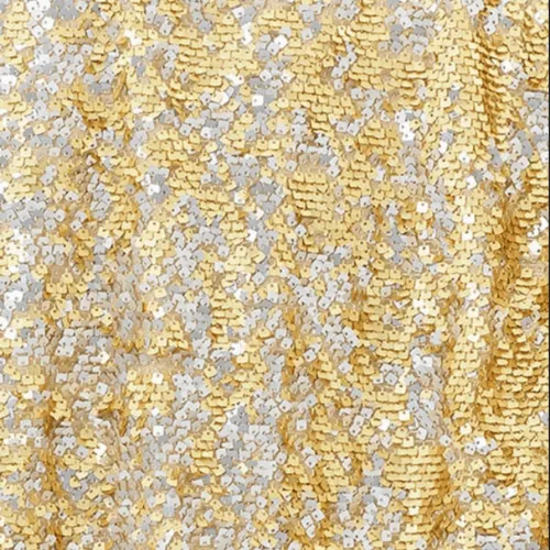 Two Tone Sequin Bomber Jacket