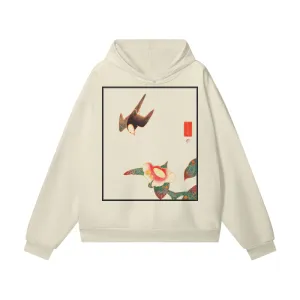 Ultra Heavyweight Japanese Art Hoodie 460GSM with hidden side pockets