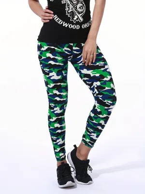 Ultra Stretch High Waist Floral Casual Leggings