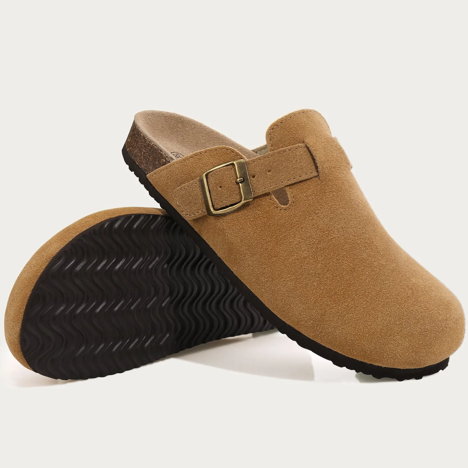 Unisex Fashion Boston Suede Clogs Mens or Women's