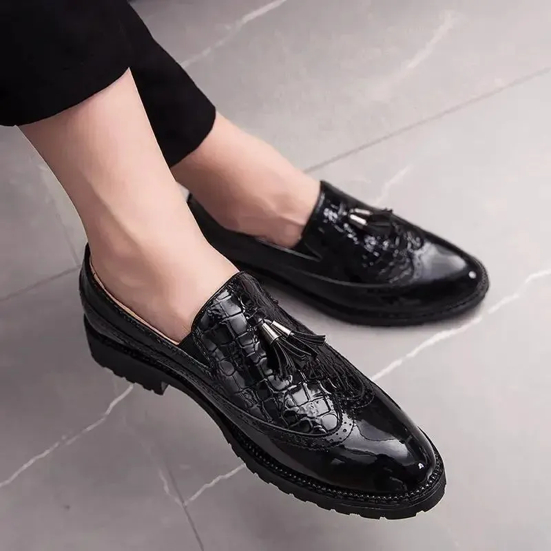 Vegan Leather Moccasins for Men