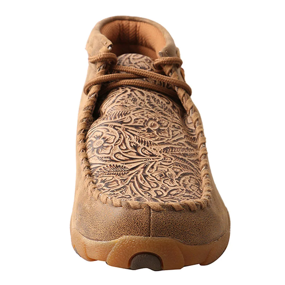 WDM0080 Twisted X Women’s Driving Moccasins – Bomber/Nude Print