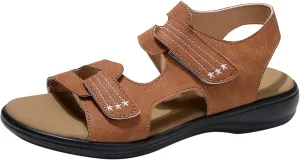 Wedge Sandals for Women Flats Elastic Ankle Strap Dressy Shoe Adjustable Hot Summer Travel Sandals