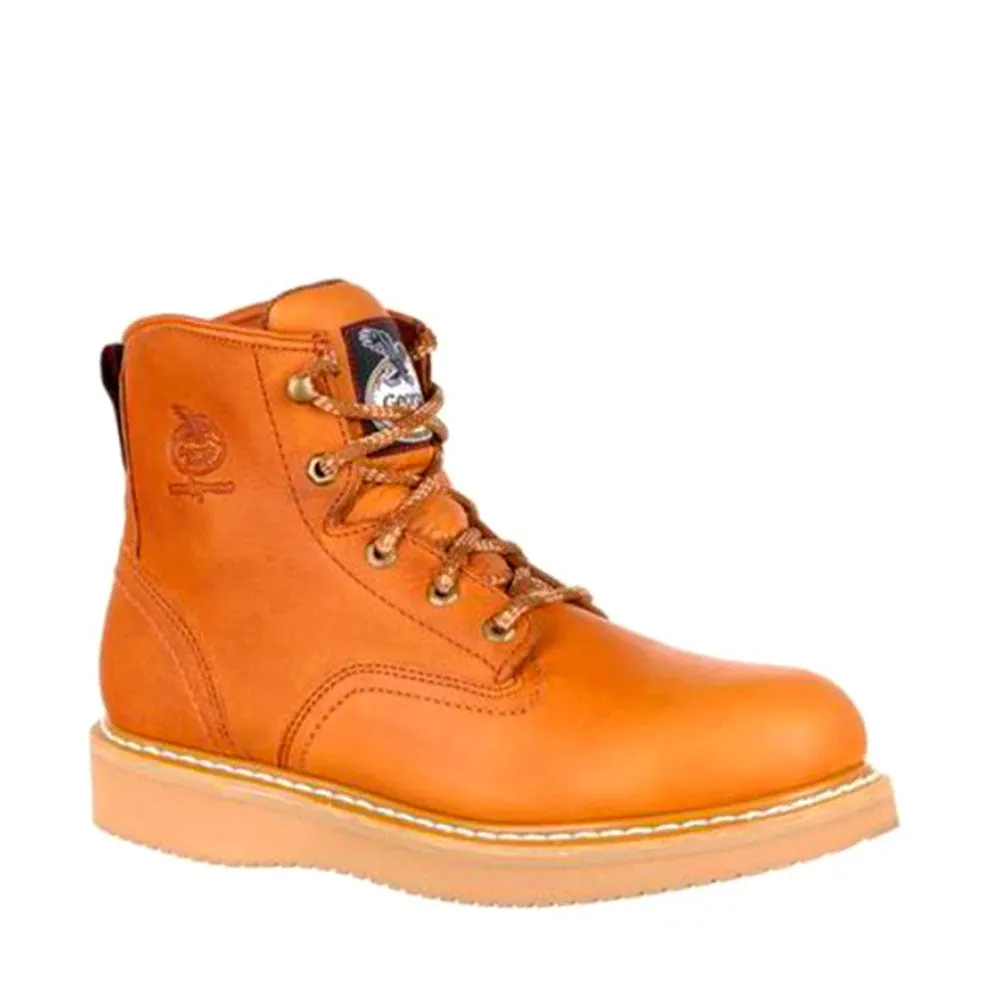 Wedge Steel Toe Work Boot