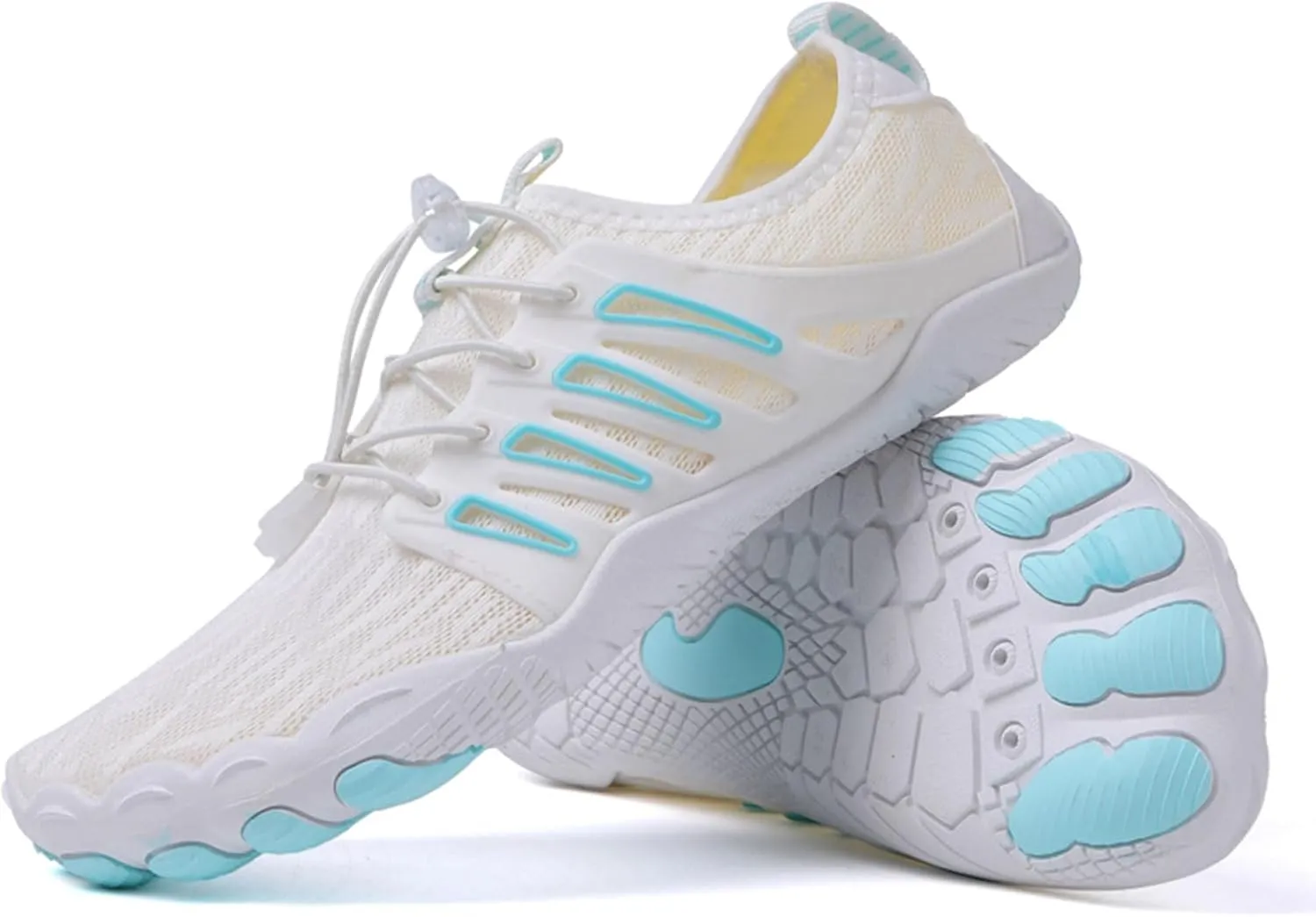 Womens Mens Hiking Footwear Quick Dry Water-Resistant Beach Shoes,Wide Toe Box&Zero Drop Trail Running Shoes,Lightweight Non-Slip Healthy Breathable Barefoot Footwear for Fishing Hunting