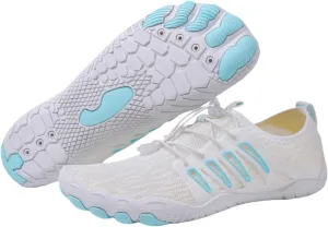 Womens Mens Hiking Footwear Quick Dry Water-Resistant Beach Shoes,Wide Toe Box&Zero Drop Trail Running Shoes,Lightweight Non-Slip Healthy Breathable Barefoot Footwear for Fishing Hunting