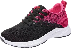 Womens Platform Sneakers Fashion Zapatos para Mujer Negros Elegantes Con Tacon De Plataforma Womens Slip On Sneakers 8.5 Wedge Sneakers for Women Size 11 Wide Zapatos De Trabajo para Mujer