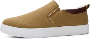 YAXE Men's Slip On Canvas Loafers Casual Skateboarding Shoes