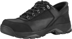 ZEBA Hands Free Steel Toe Shoes for Men Slip on and Collapsible Steel Toe Work Shoes for Men